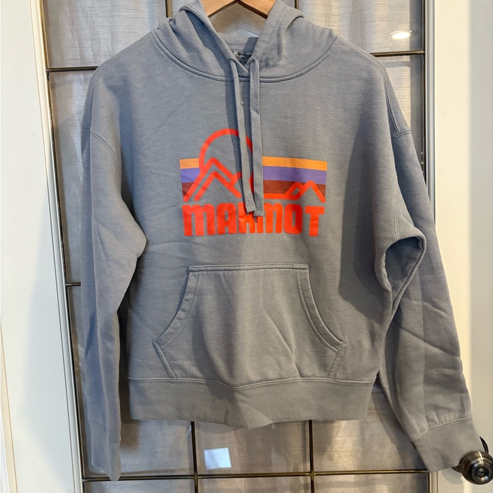 Marmot Light Gray Sweatshirt